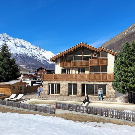 Chalet Wiesengrund Edelweiss 6P Saas-Almagell Exterior foto